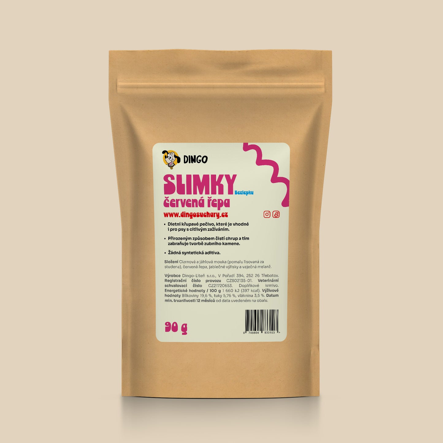 Slimky červená řepa