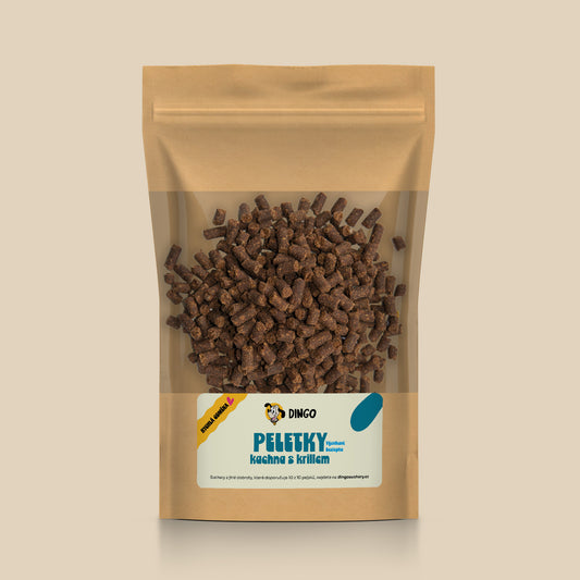 Peletky kachna s krillem