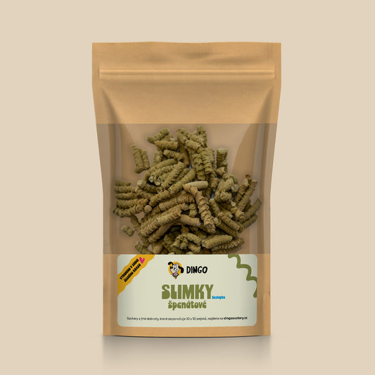 Slimky špenátové